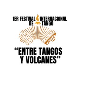 Logo of Tango Festival in Pasto `Between Tangos and Volcanoes´