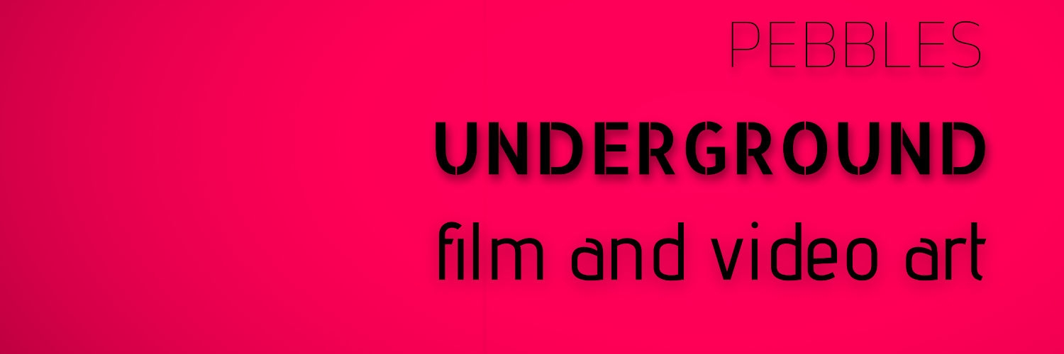 Banner   Pebbles Underground Film and Video Art Festival