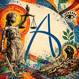 Logo of Atalaya, International Short Film Festival of Social Justice and Human Rights