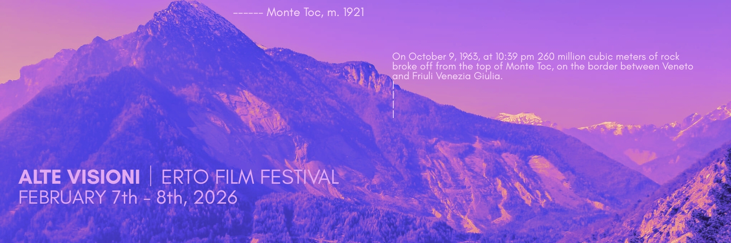 Banner Alte Visioni│Erto Film Festival