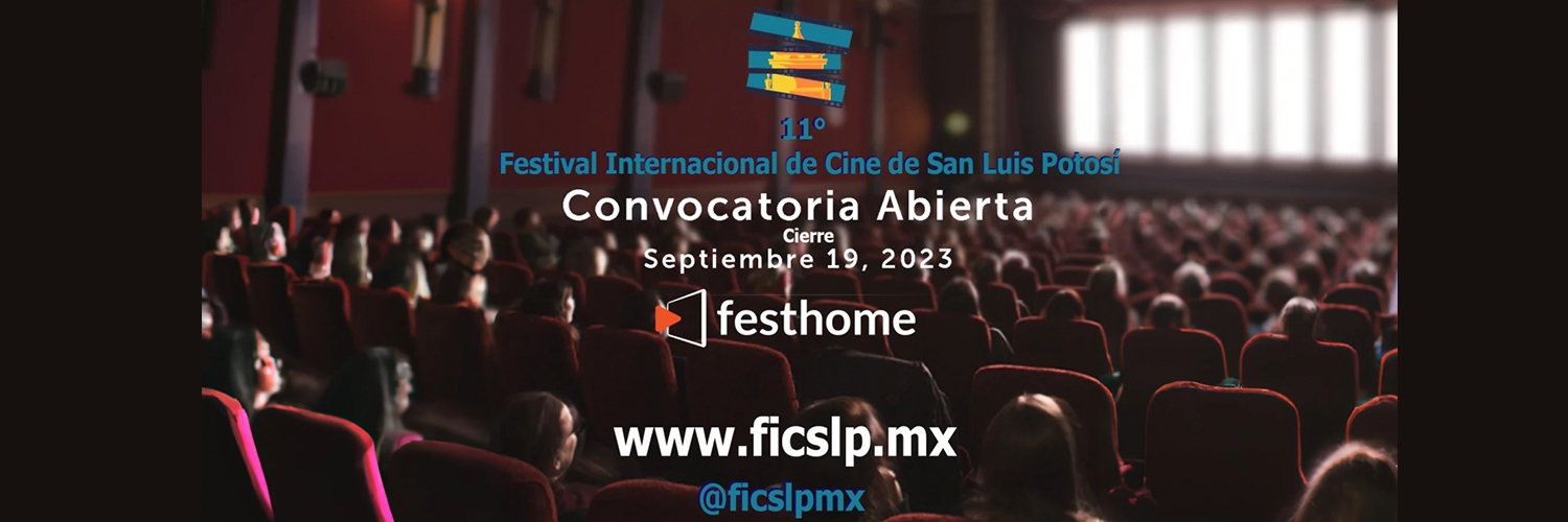 Banner Festival Internacional de Cine de San Luis Potosí