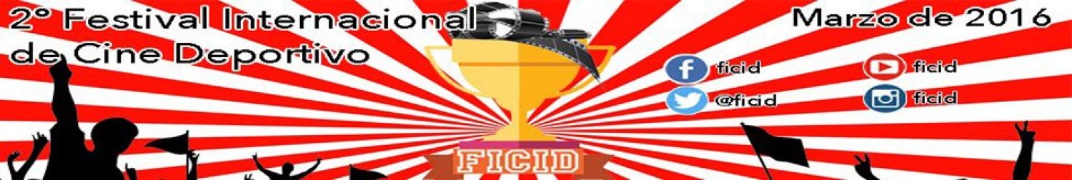 Banner Festival Internacional de Cine Deportivo - FICID